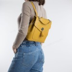 Жіночий рюкзак 6209-2T mustard