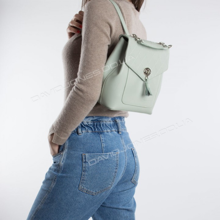 Жіночий рюкзак 6209-2T pale green
