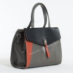 Жіноча сумка 6410-2T black gray