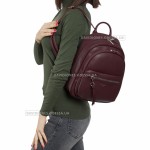 Жіночий рюкзак 6418-2T dark bordeaux