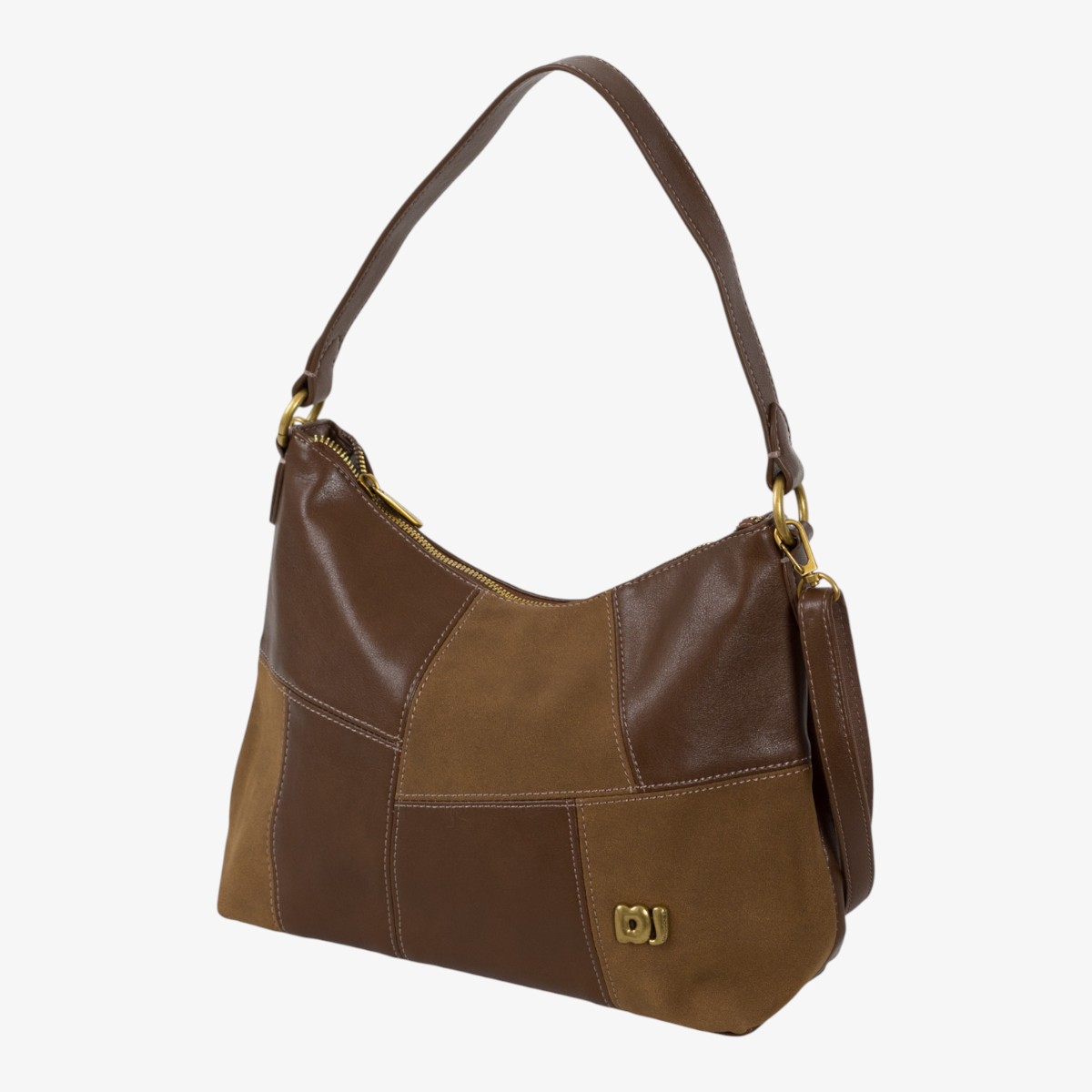 Клатч David Jones CM7659 cocoa brown коричневого цвета